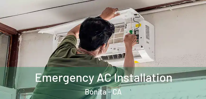 Emergency AC Installation Bonita - CA