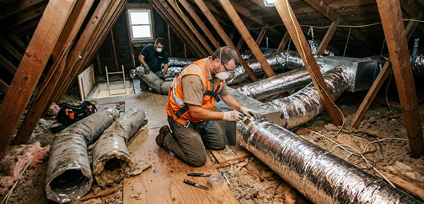 AC Duct Replacement in Bonita