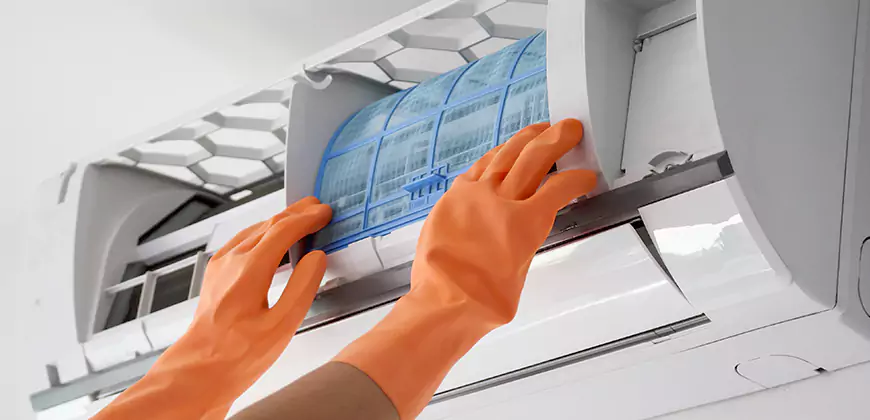 AC Filter Cleaning in Bonita
