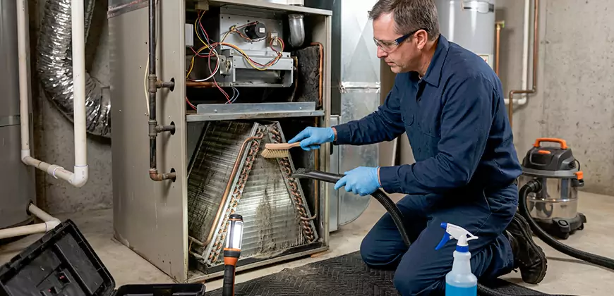 Furnace Coil Cleaning in Bonita